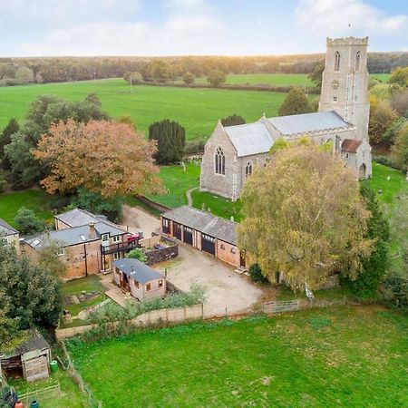 Hayloft And Shepherds Hut In Norfolk Broads With Fire Pit And Bbq From Ginger And Gold Ranworth Exteriér fotografie